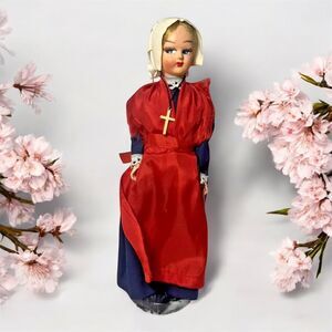 Vintage Amish Doll – 8 Inch Collectible –  Traditional Amish Attire – rare
